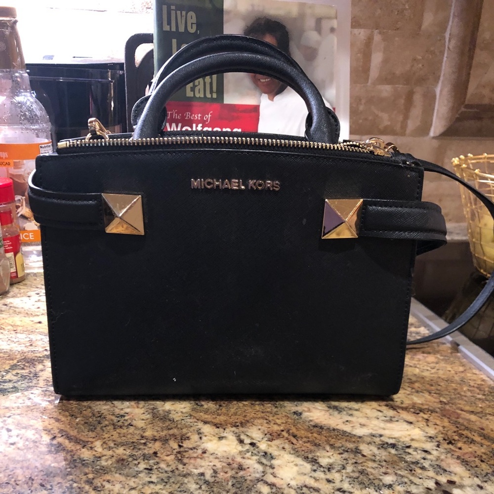 Micheal Kors Womens Karla Small East West Satchel